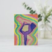 Tanz der Freude Postkarte (Stehend Vorderseite)