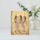 Tanz der Graces Postkarte (Stehend Vorderseite)