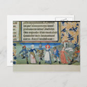 Tanz der Hirten Postkarte (Vorne/Hinten)