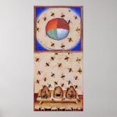 TANZ DER HONEY BIES MIT VIER ELEMENTEN POSTER (Vorne)