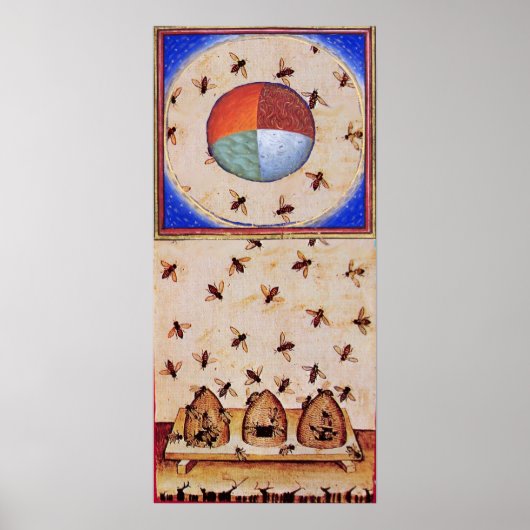 TANZ DER HONEY BIES MIT VIER ELEMENTEN POSTER (Vorne)