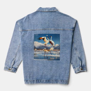 Tanz der Krane - Elegy on Ice Jeansjacke