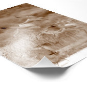 Tanz der Krane Fotodruck (Ecke)