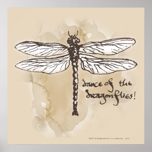 Tanz der Libellen Poster (Vorne)