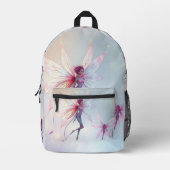 „Tanz der Lichtfeen“ Bedruckter Rucksack (Vorderseite)