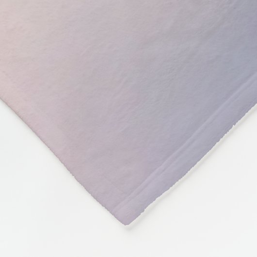 „Tanz der Lichtfeen“ Fleecedecke (Ecke)