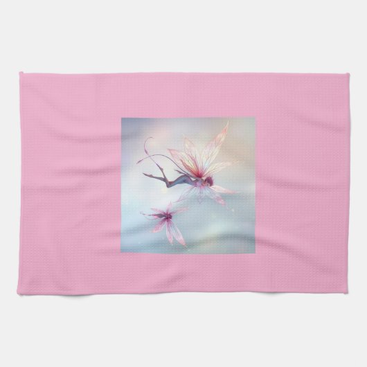 „Tanz der Lichtfeen“ Geschirrtuch (Horizontal)