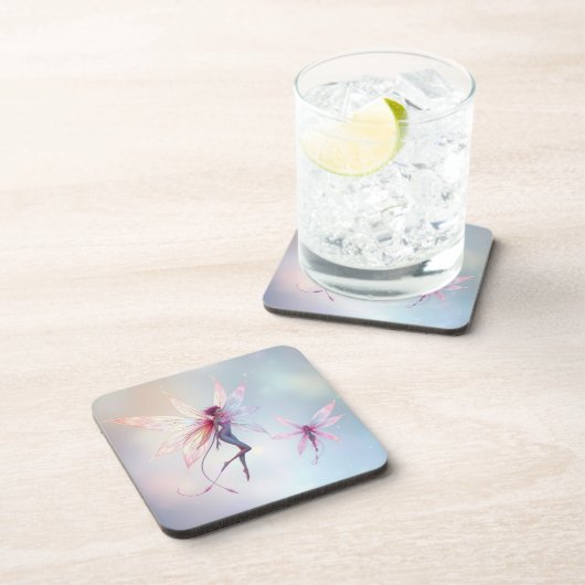 „Tanz der Lichtfeen“ Getränkeuntersetzer (Rechte Seite)