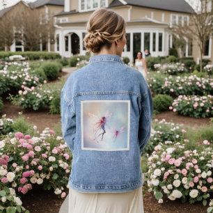 „Tanz der Lichtfeen“ Jeansjacke