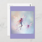 „Tanz der Lichtfeen“ Postkarte (Vorne/Hinten)