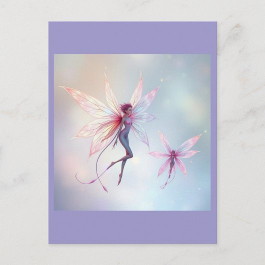 „Tanz der Lichtfeen“ Postkarte (Vorderseite)