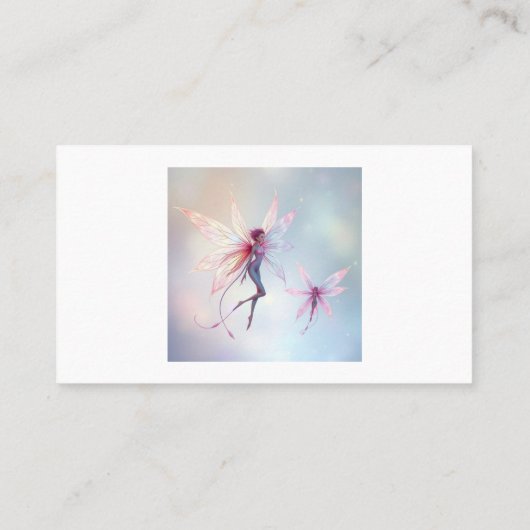 „Tanz der Lichtfeen“ Visitenkarte (Rückseite)