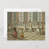 Tanz, der mit den griechischen Frauen von Postkarte (Vorne/Hinten)