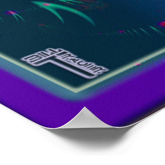 Tanz der Multiversen Variation 4 Poster (Ecke)