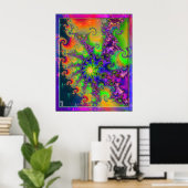 Tanz der Multiversen Variation 4 Poster (Heimbüro)