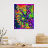 Tanz der Multiversen Variation 4 Poster (Küche)