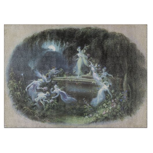 Tanz der NachtFeen Schneidebrett (Vorderseite)