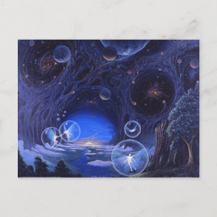 Tanz der Planeten-Tenders Postkarte