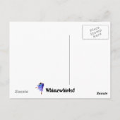 Tanz der rosa Rosen Postkarte (Rückseite)