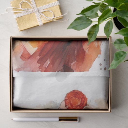 Tanz der Rose Seidenpapier (Geschenk)