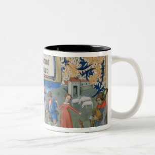 Tanz der Schäfer Zweifarbige Tasse