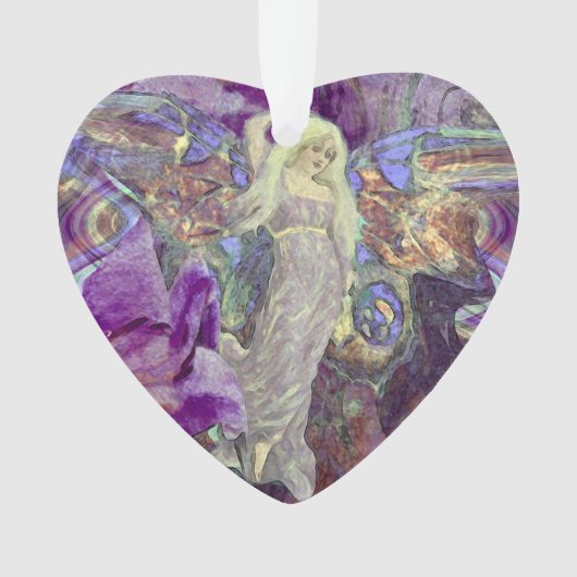 Tanz der Schmetterlings-Fee Ornament (Vorderseite)
