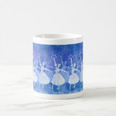Tanz der Schneeflocke-Tasse Kaffeetasse (Mittel)