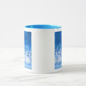 Tanz der Schneeflocke-Tasse (kundengerecht) Tasse (Zentrum)