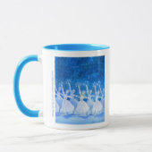 Tanz der Schneeflocke-Tasse (kundengerecht) Tasse (Links)