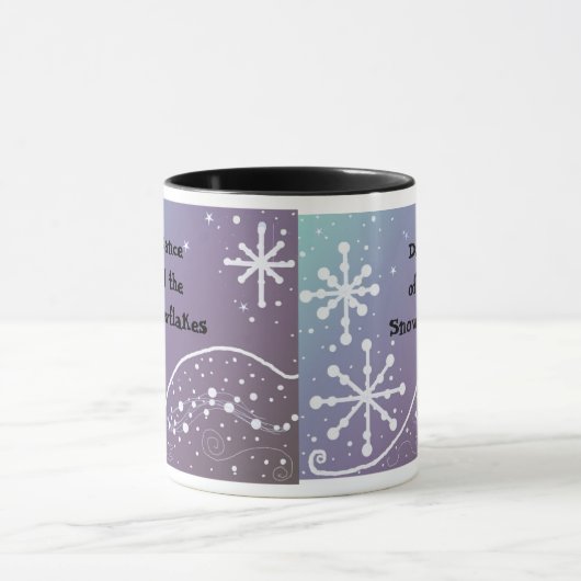 Tanz der Schneeflocken Tasse (Zentrum)