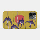 Tanz der Schwalben Case-Mate iPhone Hülle (Rückseite (Horizontal))