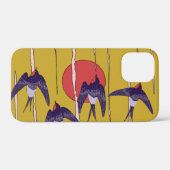 Tanz der Schwalben Case-Mate iPhone Hülle (Rückseite (Horizontal))