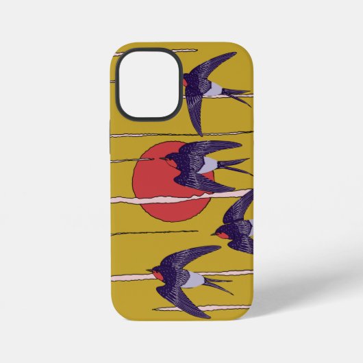 Tanz der Schwalben iPhone Hülle (Rückseite)