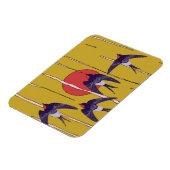 Tanz der Schwalben Magnet (Linke Seite)