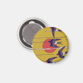 Tanz der Schwalben Magnet (Vorderseite/Rückseite)