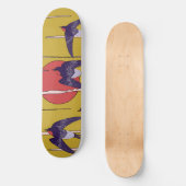 Tanz der Schwalben Skateboard (Vorderseite)
