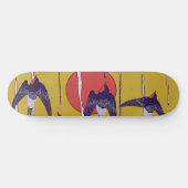 Tanz der Schwalben Skateboard (Horizontal)