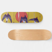 Tanz der Schwalben Skateboard (Horizontal)