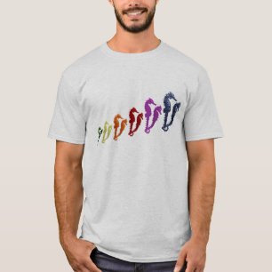 Tanz der Seepferd-Pop-Kunst 1 T-Shirt