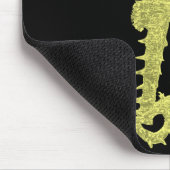 Tanz der Seepferde (gelb) Mousepad (Ecke)