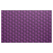 Tanz der Seepferde (Lila) Stoff (Yard (91,4 cm))