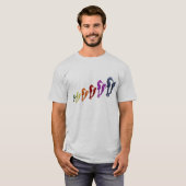 Tanz der Seepferde Pop Art 1 T-Shirt (Vorne ganz)