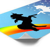 Tanz der Unicorns Poster (Ecke)