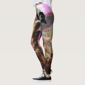 Tanz der Wasserfarbe der Emu, Leggings (Links)