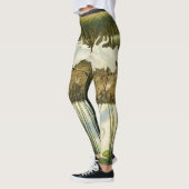 Tanz der Whooping Cranes, 1939 von N. C. Wyeth Leggings (Links)
