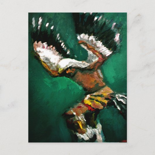 Tanz des Adlers Postkarte (Vorderseite)