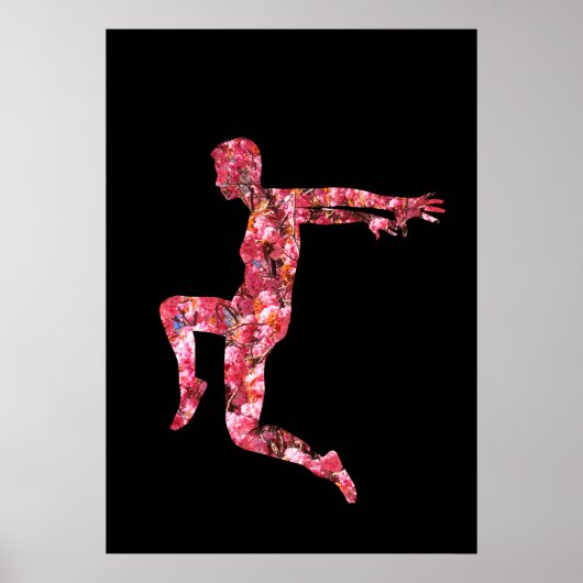 Tanz des Blütenbaums Poster (Vorne)