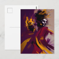 Tanz des Geistes – Expressive abstrakte Figur