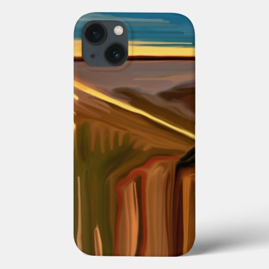 Tanz des Kacti Abstrakte Kunst im Südwesten Case-Mate iPhone Hülle (Rückseite)