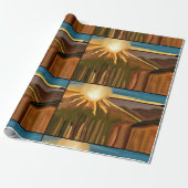 Tanz des Kakteen Geschenkpapier (Ungerollt)